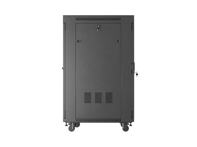 EAN 5901969447903 - Lanberg FF01-6824-23BL armario rack 24U Rack o bastidor independiente Negro imagen 4