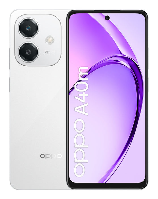 EAN 6932169353441 - OPPO A40M 16,9 cm (6.67") SIM doble Android 14 4G USB Tipo C 8 GB 256 GB 5100 mAh Blanco imagen 1