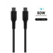 EAN 8591680147274 - FIXED FIXDLS-CC12-BK cable USB USB 2.0 1,2 m USB C Negro imagen 1