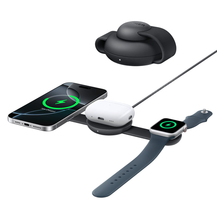 EAN 0194644205898 - Anker B25M8H11 cargador de dispositivo móvil Auriculares, Auriculares, Smartphone, Reloj inteligente Negr imagen 1