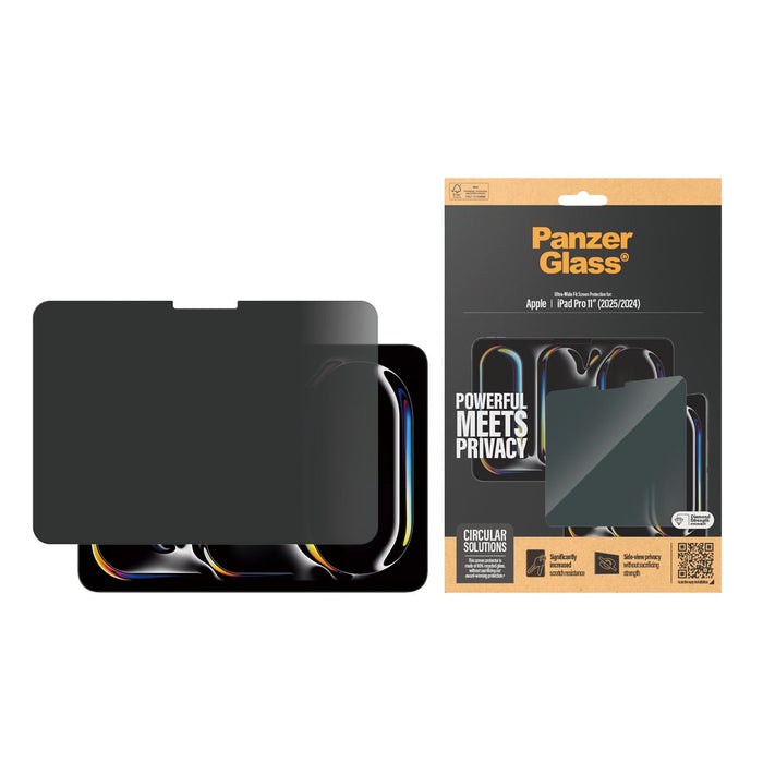 EAN 5715685012105 - PanzerGlass ® Privacy Screen Protector ® iPad Pro 11'' (2024-2025) | Ultra-Wide Fit Protector de pantalla imagen 2