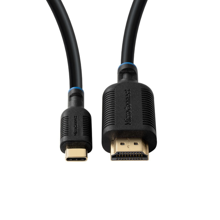 EAN 5715063039175 - Microconnect MC-USBCHDMI05 adaptador de cable de vídeo 0,5 m HDMI tipo A (Estándar) Negro imagen 2