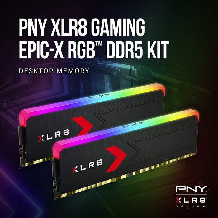EAN 3536403400453 - PNY MD32GK2D5600036XRGB módulo de memoria 32 GB 2 x 16 GB DDR5 imagen 4