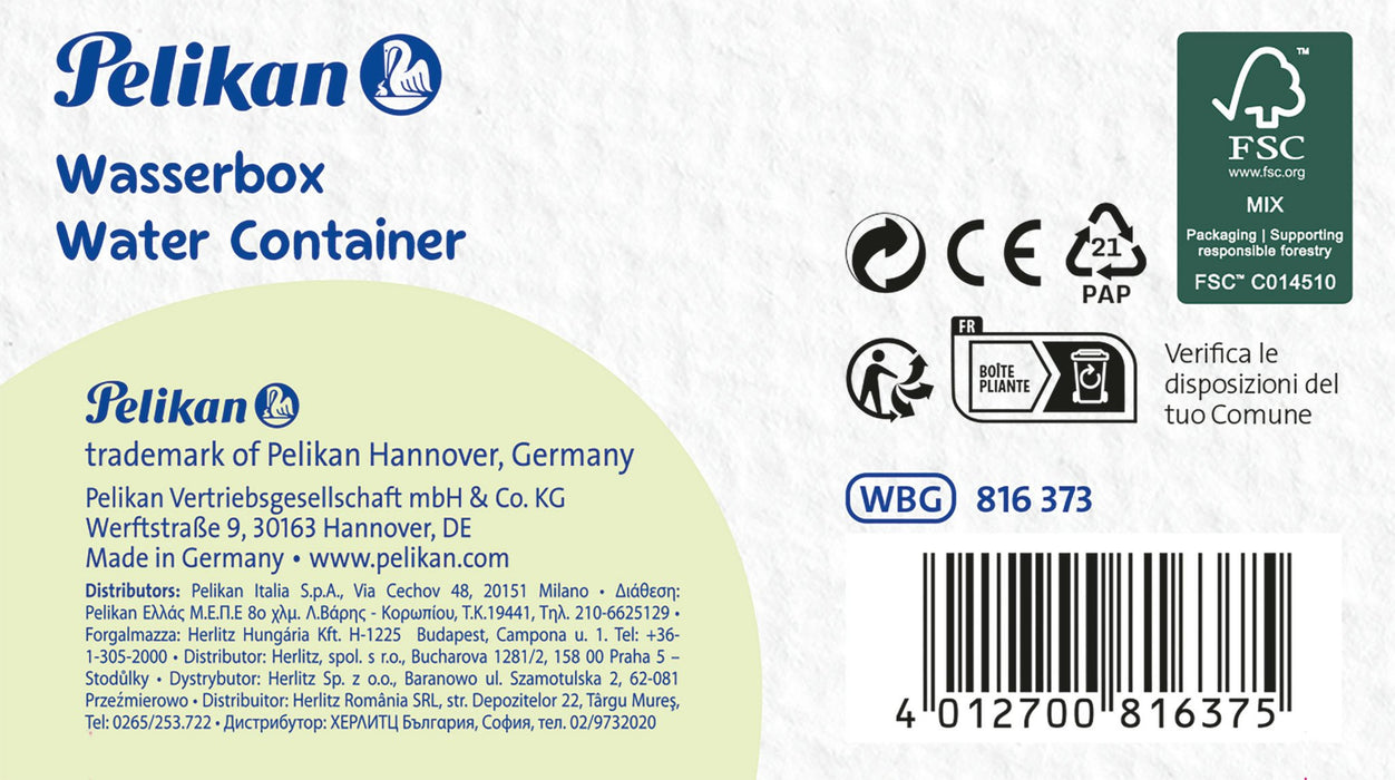EAN 4012700816375 - Pelikan 816373 bote de agua para pintura Verde imagen 4