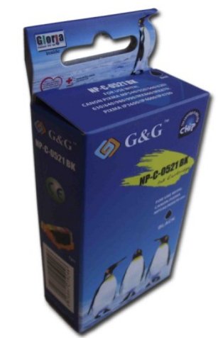 EAN 6934974150574 - G&G NP-C-521BK-CHIP cartucho de tinta 1 pieza(s) Negro imagen 1
