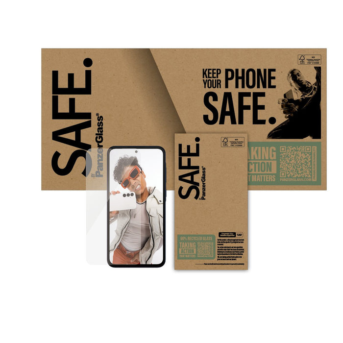 EAN 5715685017476 - PanzerGlass SAFE. by ® Screen Protector Samsung Galaxy A36 5G | Ultra-Wide Fit Protector de pantalla 1 pi imagen 2