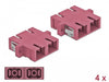 EAN 4043619859986 - DeLOCK 85998 conector de fibra óptica Hembra/Hembra imagen 1