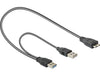 EAN 4043619829095 - DeLOCK 82909 cable USB USB 3.2 Gen 1 (3.1 Gen 1) 0,2 m USB A Micro-USB B Gris imagen 1