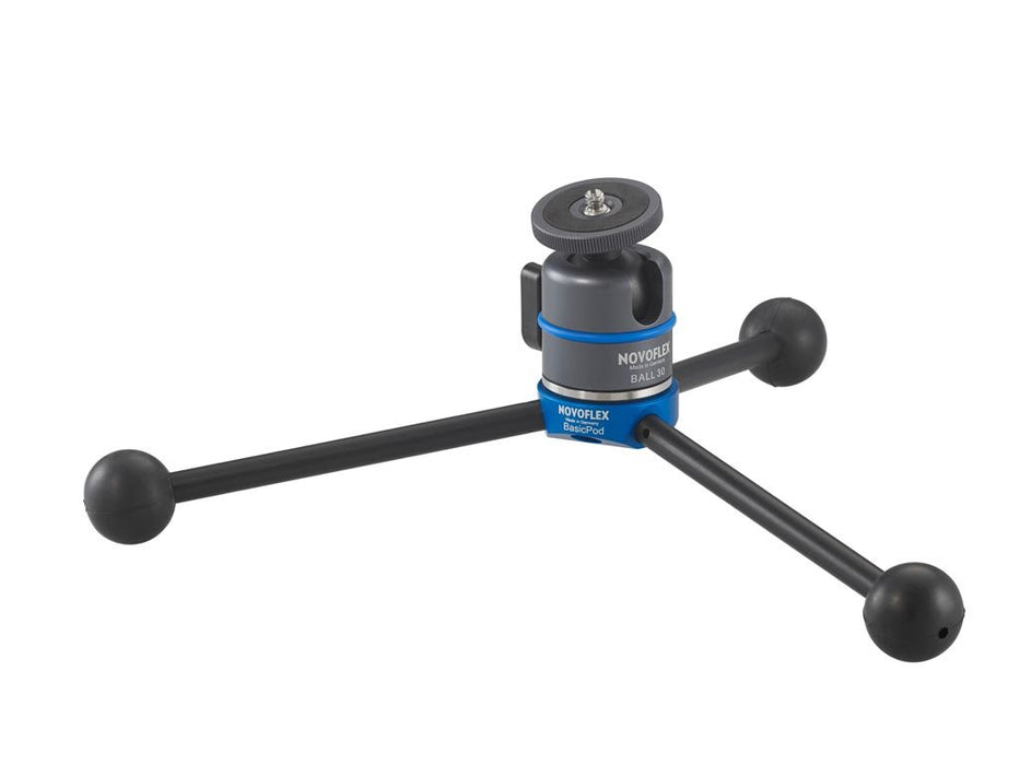 EAN 4030432841014 - Novoflex BasicPod Mini tripode Digitales / cámaras de película 3 pata(s) Negro, Azul imagen 5
