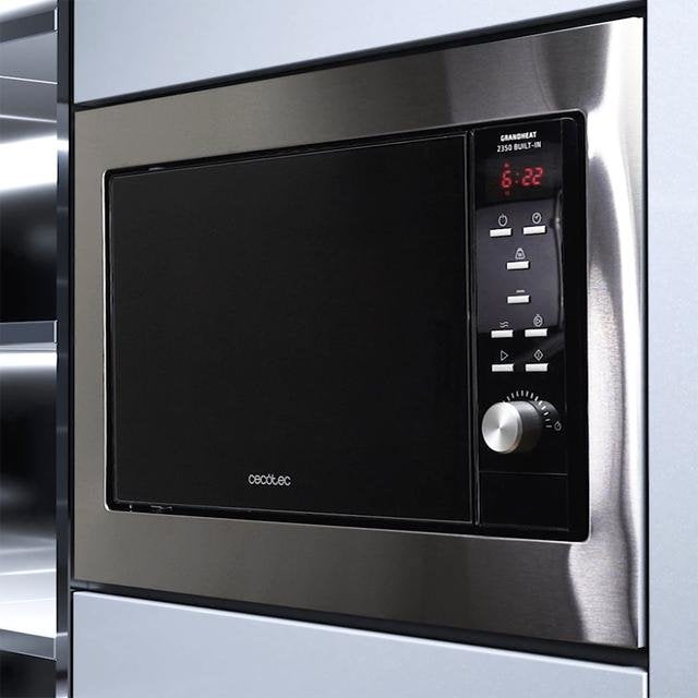 EAN 8435484013895 - Cecotec 01389 microondas Negro, Acero Microondas con grill Integrado 23 L 900 W imagen 3