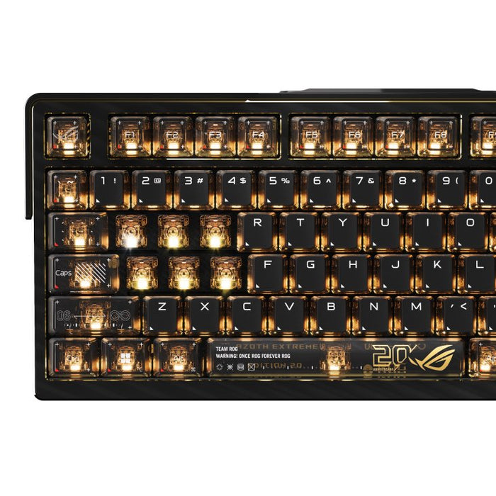 EAN 4711636464284 - ASUS ROG Azoth Extreme Edition 20 teclado Juego USB + RF Wireless + Bluetooth QWERTY Inglés Negro imagen 25