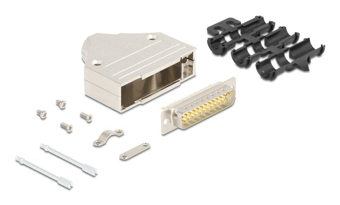 EAN 4043619671342 - DeLOCK 67134 conector D-Sub (25-pin) Plata imagen 1