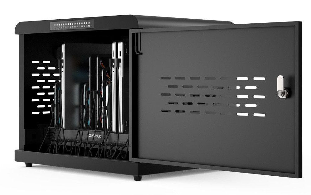 EAN 0810157344953 - Compulocks CC1601B-EU organizador para estación de carga Montaje en pared y sobremesa Acero Negro imagen 2