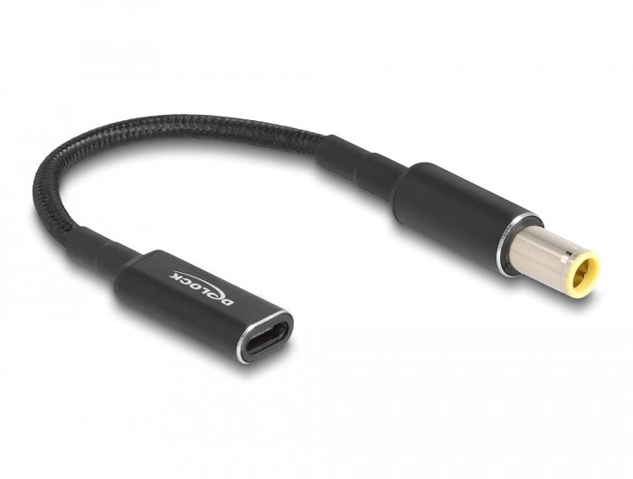 EAN 4043619600410 - DeLOCK 60041 cable de transmisión Negro 0,15 m USB C 7.9 x 5.5 mm imagen 1