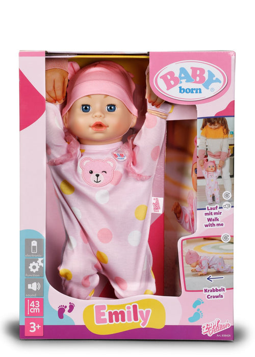 EAN 4001167838426 - BABY born Emily Walk with me 43cm imagen 3