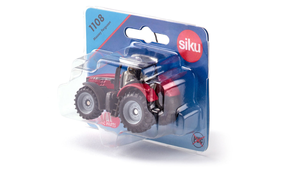 EAN 4006874011087 - Siku Massey Ferguson Modelo a escala de tractor Previamente montado imagen 4