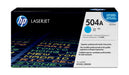 EAN 0883585595709 - HP 504A Cyan Original LaserJet Toner Cartridge cartucho de tóner 1 pieza(s) imagen 1