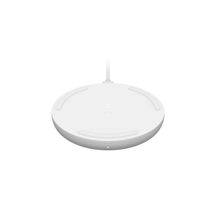 EAN 0745883796694 - Belkin WIA001VFWH cargador de dispositivo móvil Teléfono móvil Blanco Corriente alterna Cargador inalámbr imagen 3