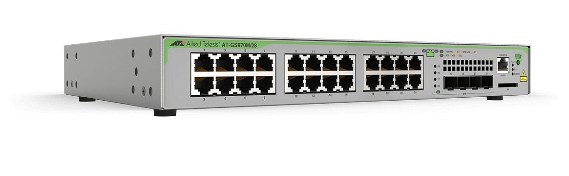 EAN 0767035211374 - Allied Telesis GS970M Gestionado L3 Gigabit Ethernet (10/100/1000) 1U Gris imagen 1