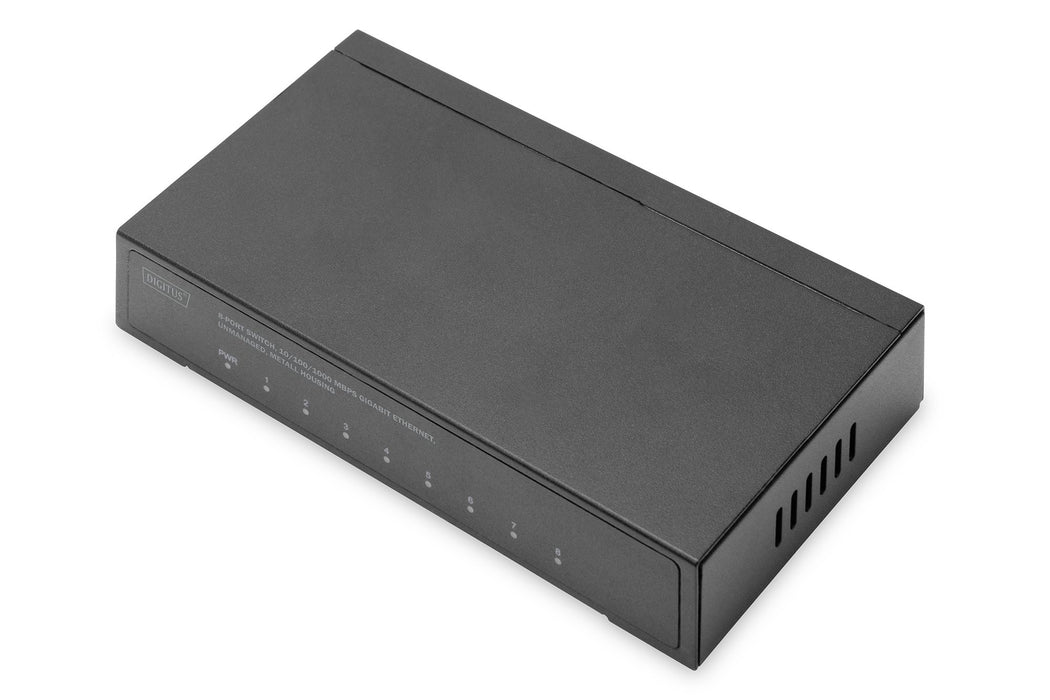 EAN 4016032478683 - Digitus DN-80066 switch No administrado Gigabit Ethernet (10/100/1000) Negro imagen 1