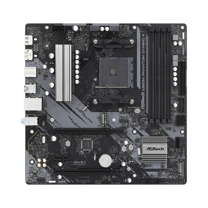 EAN 4710483932915 - Asrock A520M Phantom Gaming 4 AMD A520 Zócalo AM4 micro ATX imagen 1
