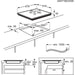 EAN 7333394136837 - AEG TN64RA06XB Negro Integrado 60 cm Cerámico 4 zona(s) imagen 5