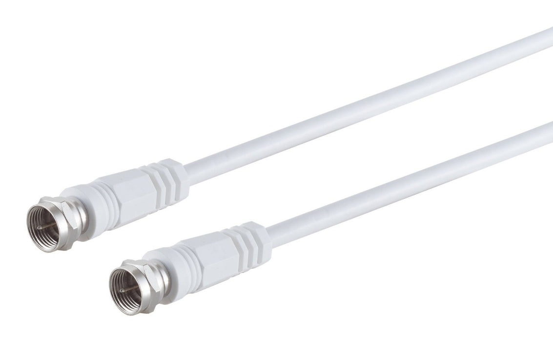 EAN 4017538981967 - S/CONN maximum connectivity 80098-32 cable coaxial 10 m Tipo F Blanco imagen 1