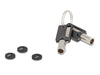 EAN 4043619209361 - Navilock 20936 cable antirrobo Negro, Plata 1,8 m imagen 3