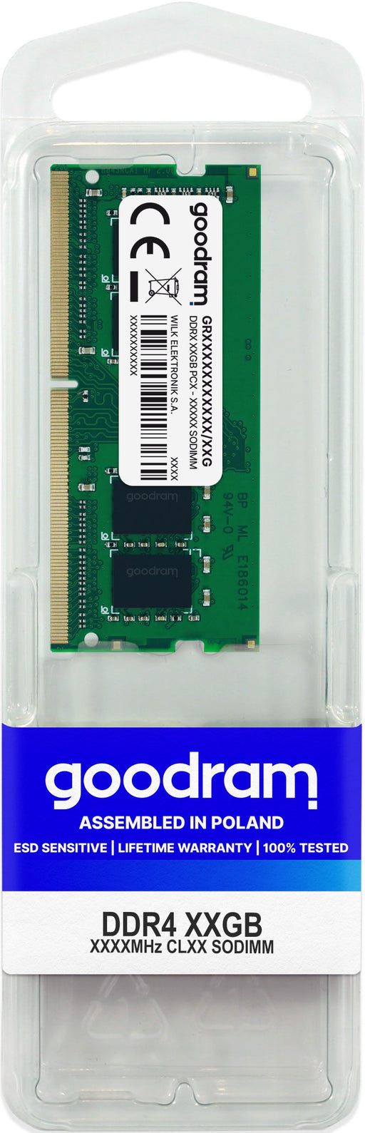 EAN 5908267940136 - Goodram GR2400S464L17S/4G módulo de memoria 4 GB 1 x 4 GB DDR4 imagen 1