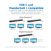EAN 0037332250698 - Tripp Lite U442-DOCK7D-B base para portátil y replicador de puertos Alámbrico USB 3.2 Gen 1 (3.1 Gen 1) T imagen 4