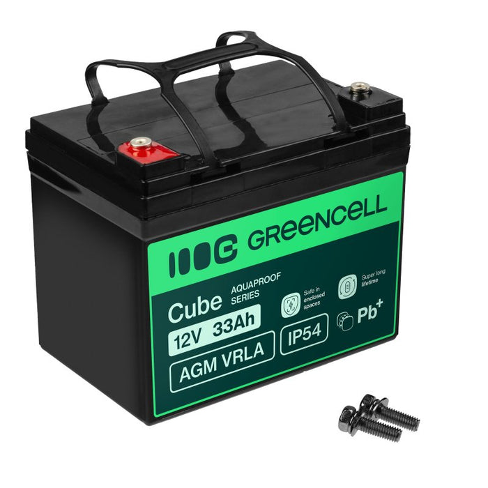 EAN 5904326376274 - Green Cell AGM12V33AH-J batería para sistema ups Sealed Lead Acid (VRLA) 12 V 33 Ah imagen 1