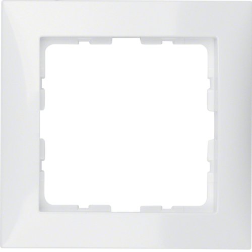 EAN 4011334276838 - Hager 10118989 placa de pared y cubierta de interruptor Blanco imagen 1