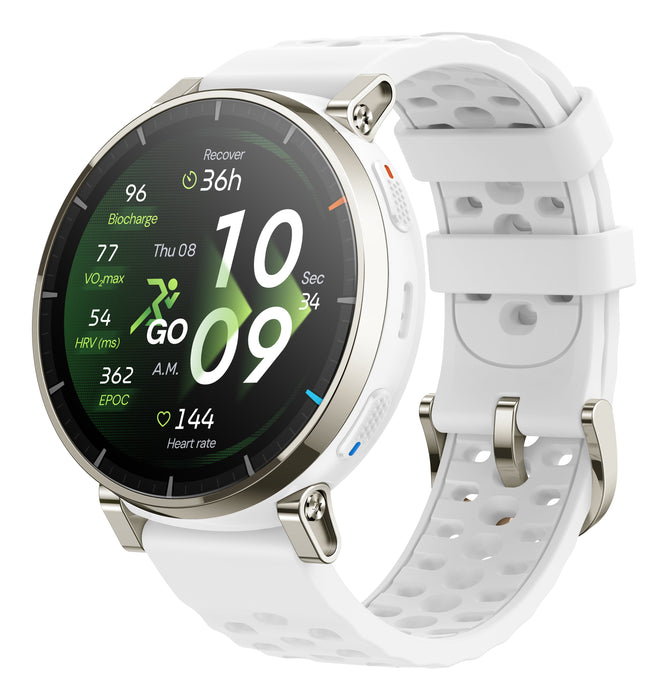 EAN 6972596109839 - Amazfit Active 3 3,35 cm (1.32") AMOLED Digital 466 x 466 Pixeles Pantalla táctil Oro GPS (satélite) imagen 3