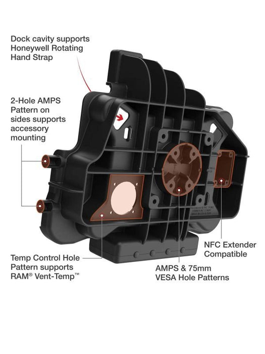 EAN 793442018985 - RAM Mounts RAM-HOL-HON11PU soporte Tablet/UMPC Negro imagen 2