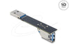 EAN 4043619674220 - DeLOCK 67422 cambiador de género para cable Type-A Negro imagen 1