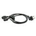 EAN 3700224714222 - MCL Power Cable Black 2.0m Negro 2 m Regleta de bornes de 2 pines Enchufe tipo F imagen 2