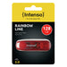 EAN 4034303029976 - Intenso Rainbow Line unidad flash USB 128 GB USB tipo A 2.0 Rojo, Transparente imagen 4