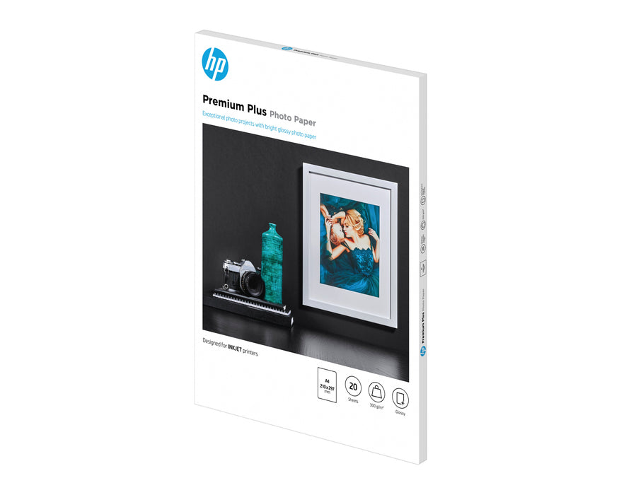 EAN 0886111138876 - HP Premium Plus Glossy Photo Paper-20 sht/A4/210 x 297 mm Brillo imagen 2