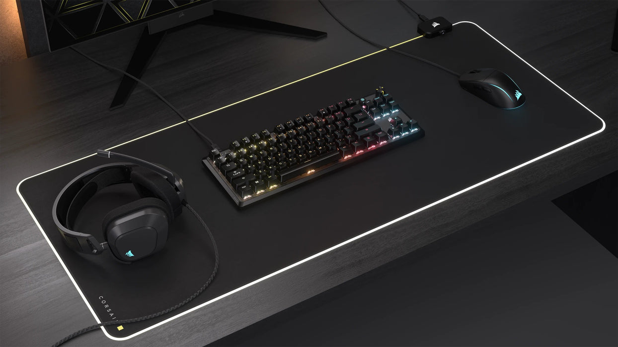 EAN 840006678731 - Corsair K70 CORE TKL teclado Juego USB QWERTZ Alemán Negro imagen 4