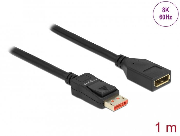 EAN 4043619870707 - DeLOCK 87070 cable DisplayPort Negro imagen 2