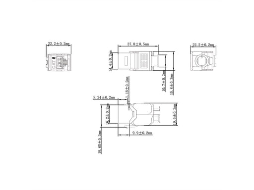 EAN 7630049627574 - VALUE 21.99.1807 módulo de conector de red imagen 2