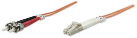 EAN 0766623470421 - Intellinet 3.0m LC-ST M/M Cable de fibra óptica e InfiniBand 3 m Naranja imagen 1