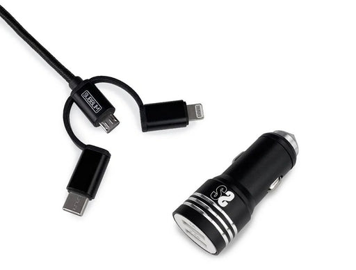 EAN 8436586740764 - SUBBLIM SUB-CHG-4CC002 cargador de dispositivo móvil Universal Negro Encendedor de cigarrillos Carga rápi imagen 1