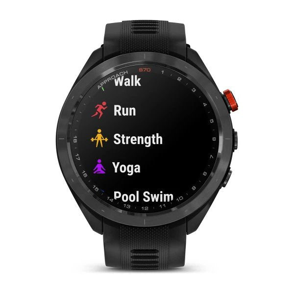 EAN 753759323653 - Garmin Approach S70 - 47 mm 3,56 cm (1.4") AMOLED Digital 454 x 454 Pixeles Pantalla táctil Negro Wifi GPS imagen 6