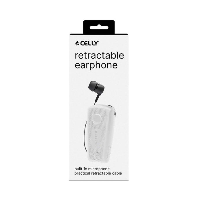 EAN 8021735218937 - Celly BHCLIP Auriculares Alámbrico Dentro de oído Llamadas/Música/Deporte/Uso diario USB Tipo C Blanco imagen 5