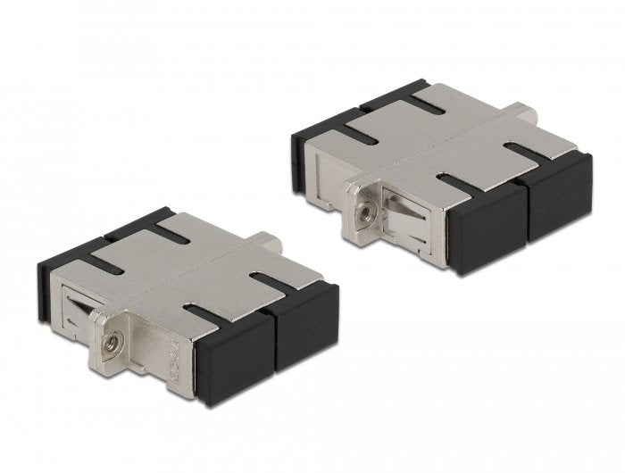 EAN 4043619868735 - DeLOCK 86873 adaptador de fibra óptica 2 pieza(s) Plata imagen 2