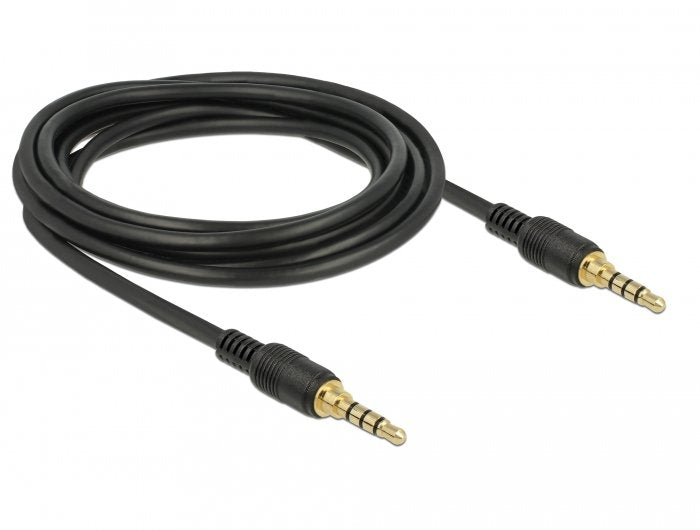 EAN 4043619856015 - DeLOCK 85601 cable de audio 3 m 3,5mm Negro imagen 2