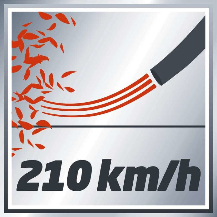 EAN 4006825610246 - Einhell GE-CL 18 Li E - Solo aspiradora de hojas 210 kmh Negro, Rojo imagen 6