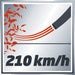 EAN 4006825610246 - Einhell GE-CL 18 Li E - Solo aspiradora de hojas 210 kmh Negro, Rojo imagen 6