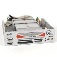 EAN 0841269042567 - Aerocool Infinite Silver lector de tarjeta USB 2.0 Plata imagen 2